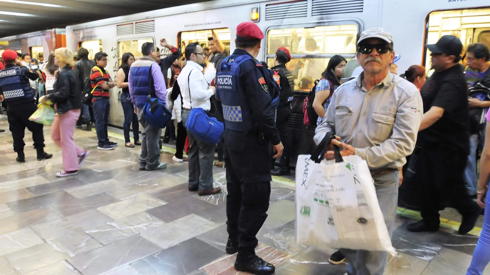 Violencia en el Metro